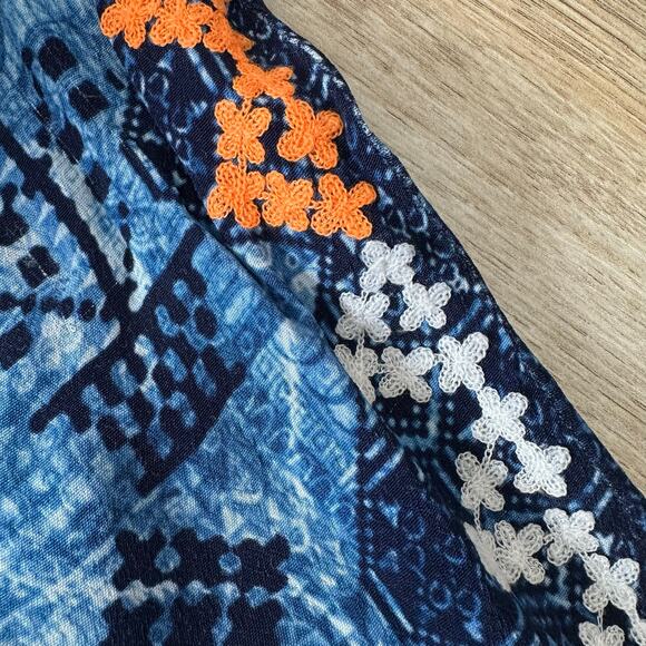 Hemant & Nandita Jogger Pull on Pants Blue S - Picture 8 of 11